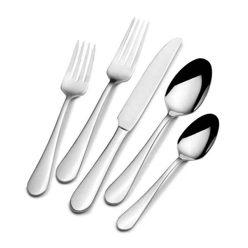 20-Piece Stainless Steel Flatware Set - Service for 4