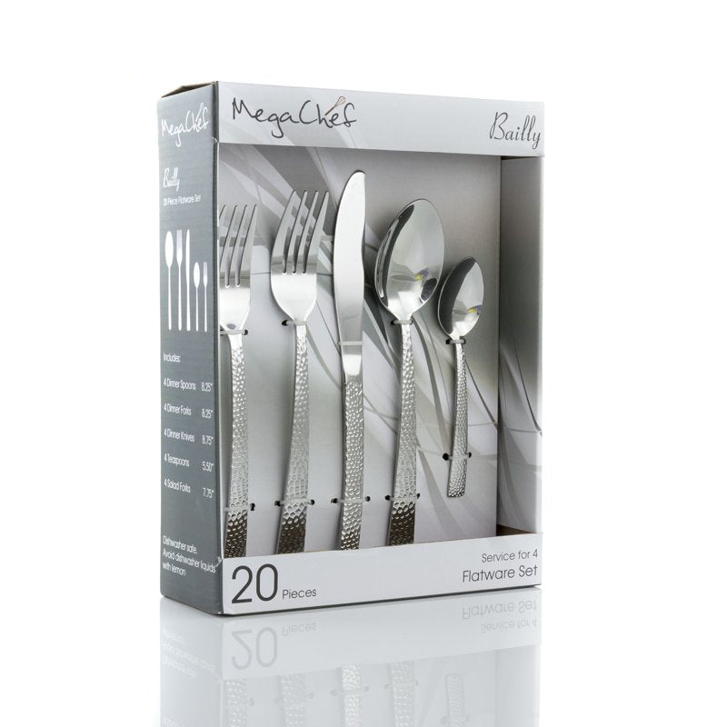 16-Piece Round Dinnerware Set in Tan and Blue