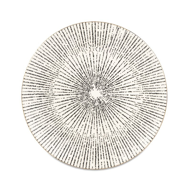 Riley Salad Plate Set - 2 Pack Durable Ceramic Design