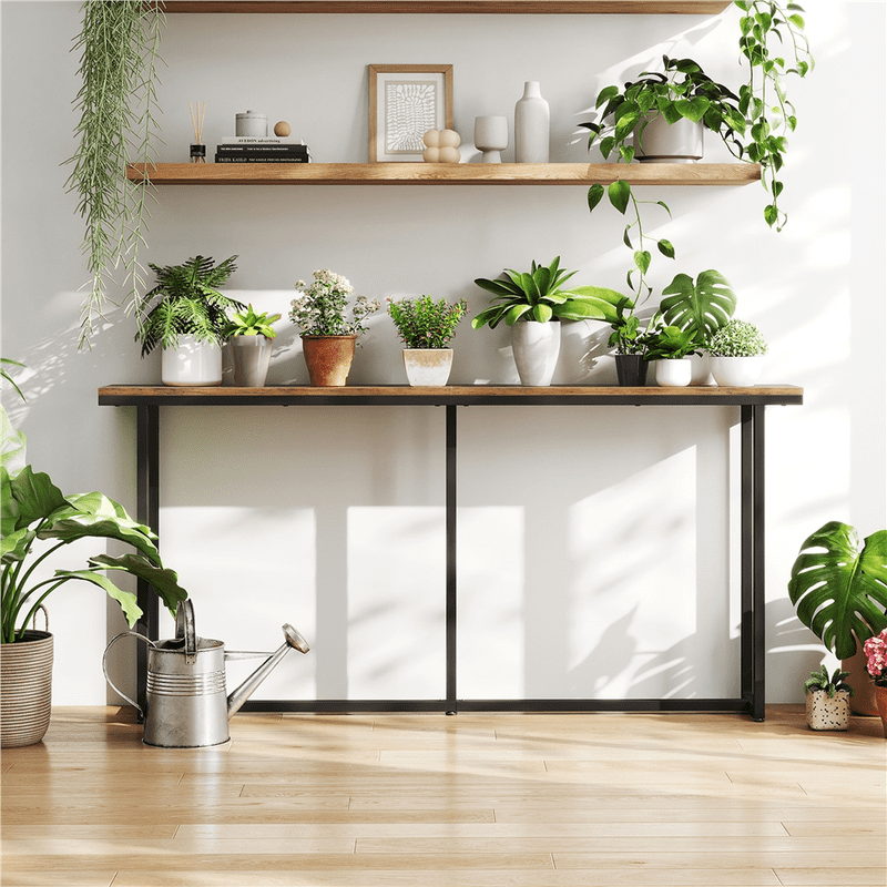 Modern Extended Console Table - Versatile Sofa Table for Hallways