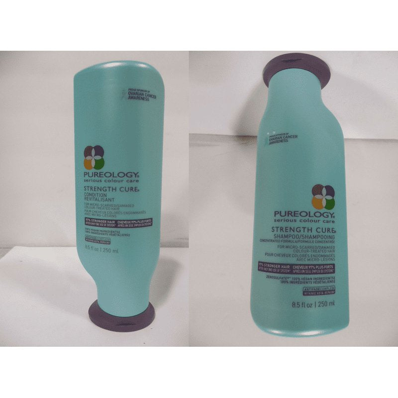 Strength Cure Shampoo & Conditioner Set - 8.5 oz Each