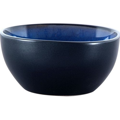 16-Piece Reactive Glaze Dinnerware Set - Blue Stoneware
