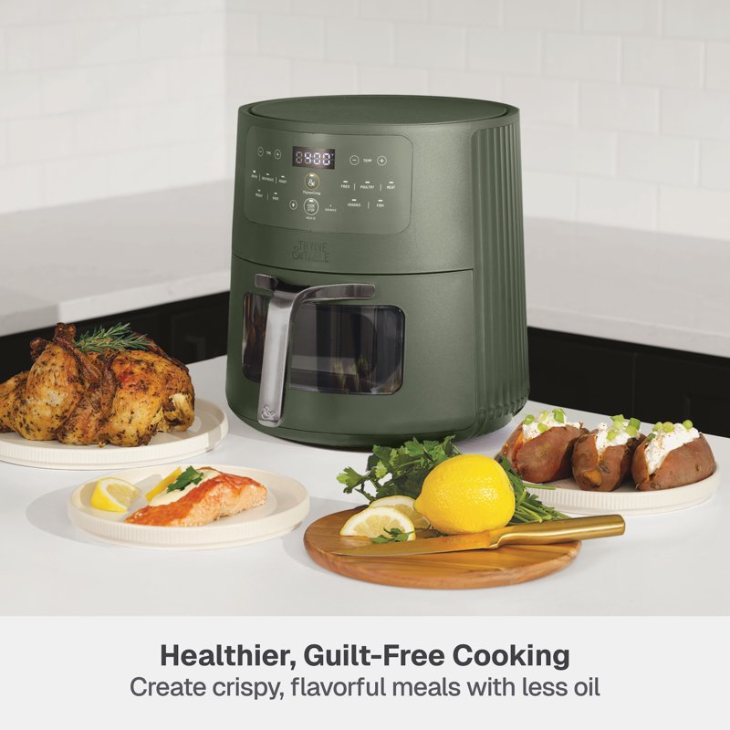 6QT Air Fryer with ThymeCrisp™ Technology - Dusty Moss
