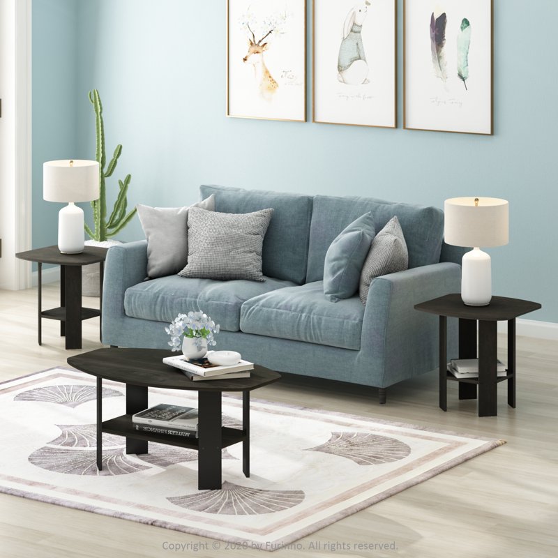 Simple Design Coffee Table - Multiple Color Options