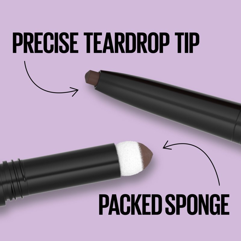 2-In-1 Eyebrow Pencil and Powder Duo - Blonde - 4 Pack