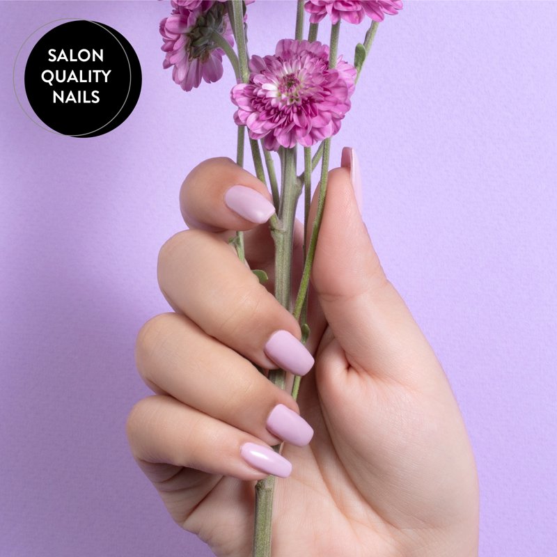 Gel Nail Polish - Smell The Roses Pink - 0.25 fl oz Long-Lasting Gloss