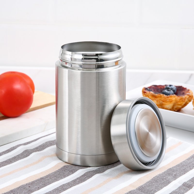 16 oz Stainless Steel Food Jar - Double Wall Insulated