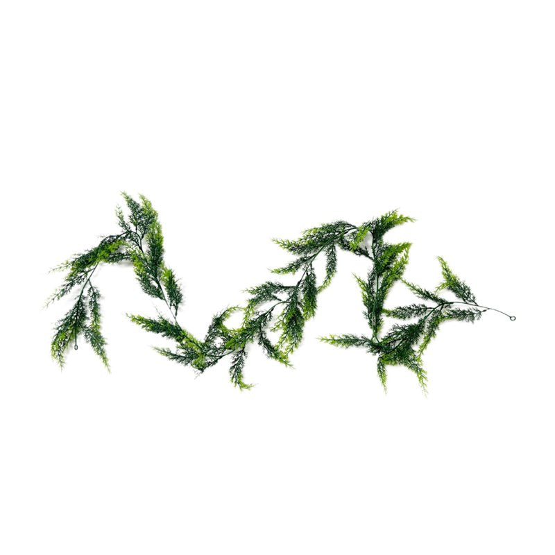 Artificial Pine Branch Garland for Christmas Decoration - 70.9 Inch Greenery Swag - Holiday Indoor Decor - Variation D