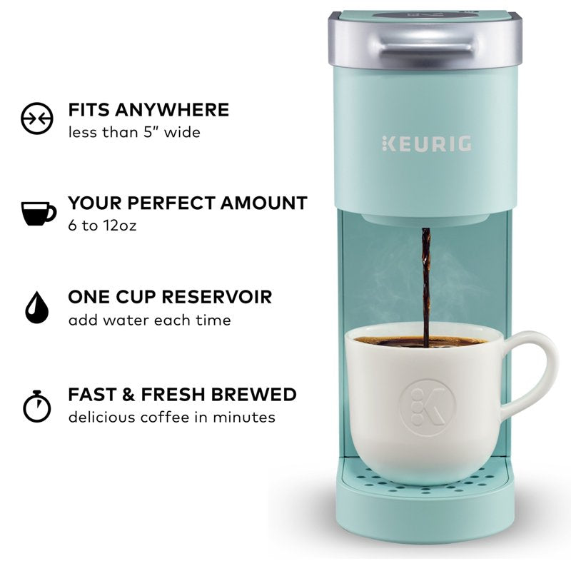Keurig K-Mini Single Serve Coffee Maker - Oasis Teal