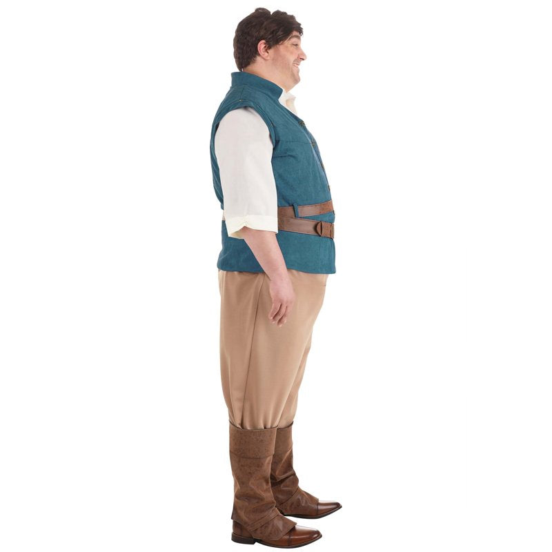Men's Plus Size Tangled Flynn Rider Costume 2X Rapunzel Prince