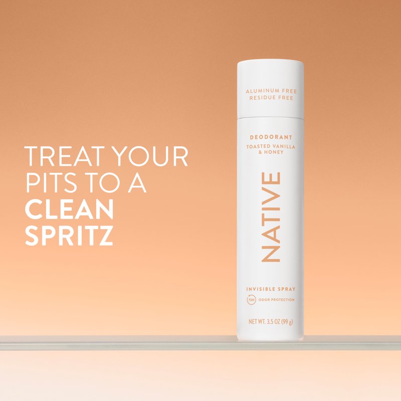 Aluminum-Free Deodorant Spray, 72-Hour Odor Protection, 3.5oz