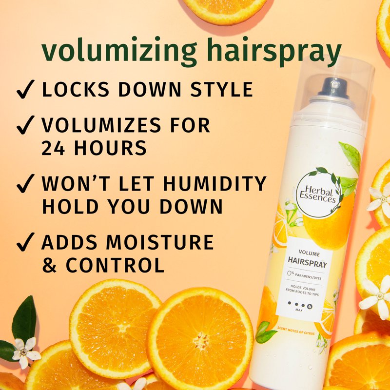 Maximum Hold Hairspray for Volume - 24 Hour Hold, 8 fl oz
