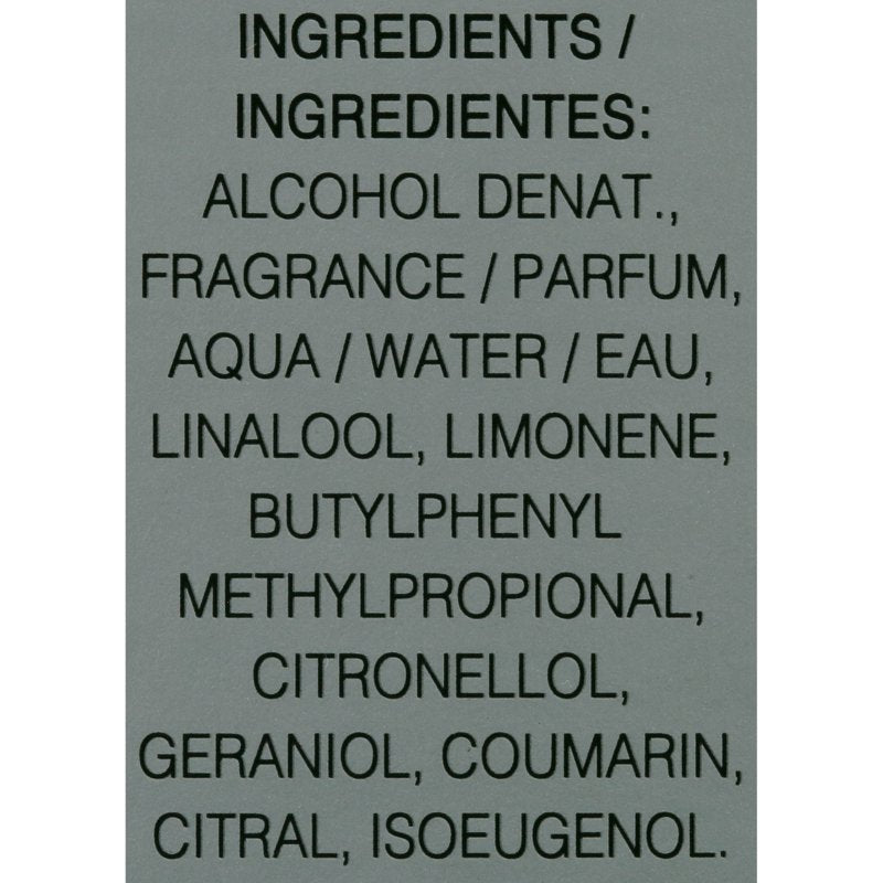Unisex Eau de Toilette Spray - Fresh Bergamot & Musk Scent - 3.4 fl oz