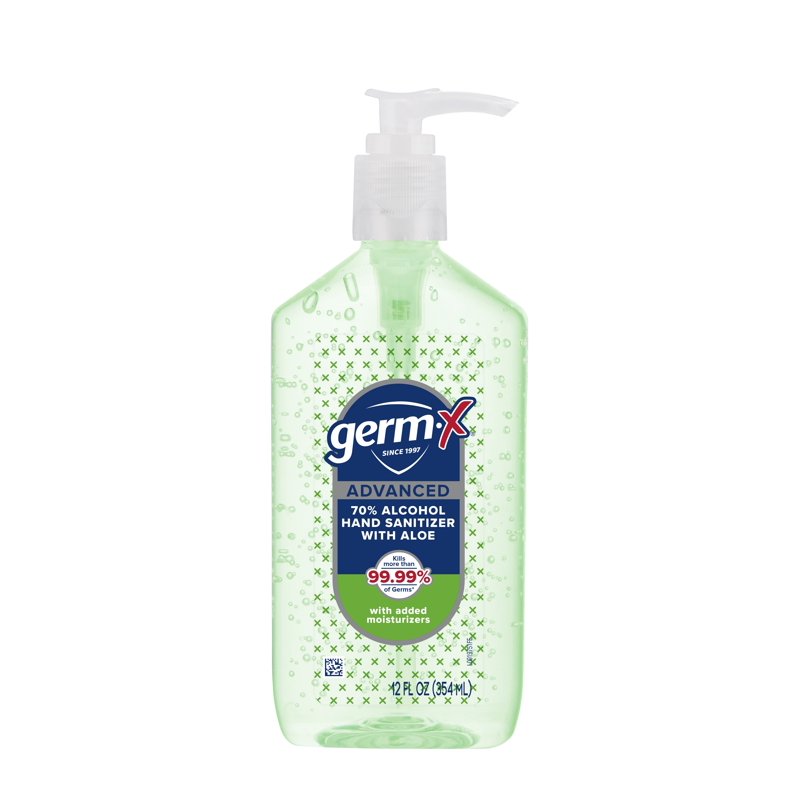 Advanced Hand Sanitizer Gel with Aloe - Moisturizing 12 oz
