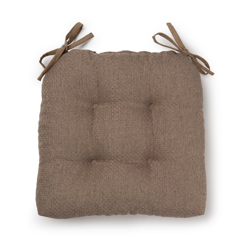 Shredded Memory Foam Chair Cushion - Tan, 16" x 14.5", 2 Pack