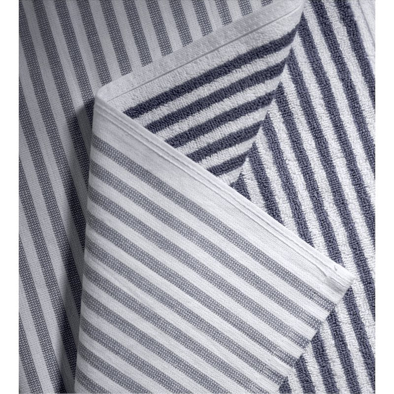 Oversized Kitchen Towels - 2 Pack, Washed Indigo & White