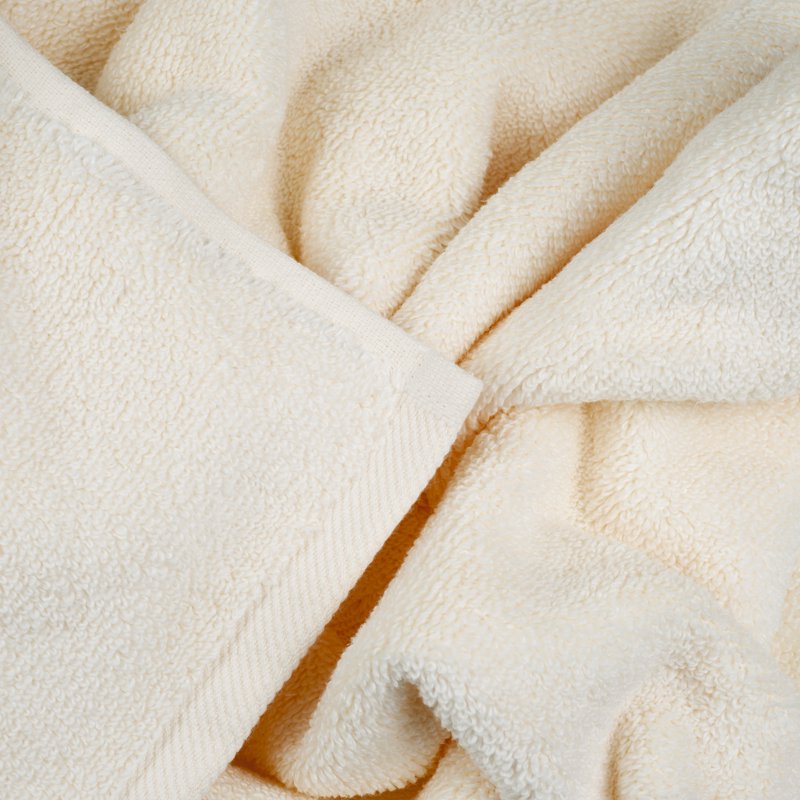 Lavish Home Ivory 6-Piece Cotton Bath Towel Set - Soft & Absorbent