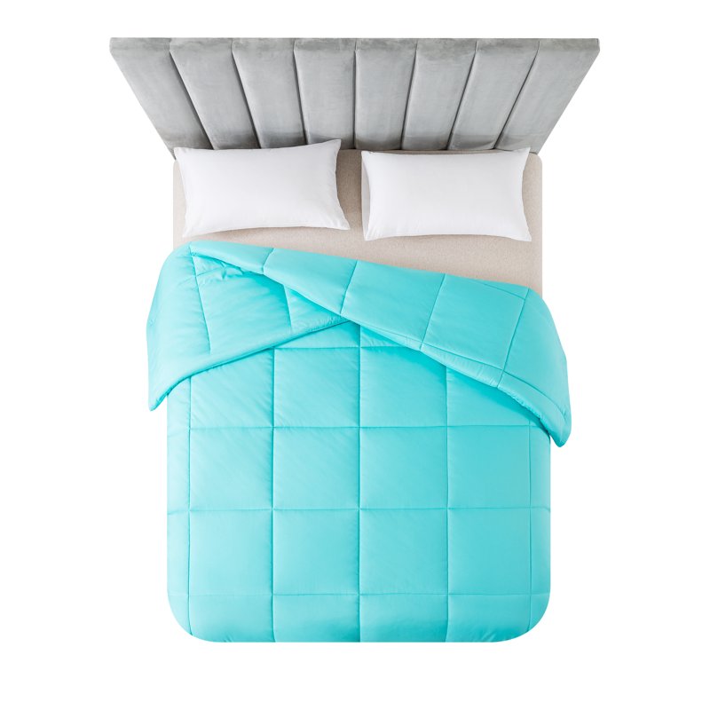 Mainstays Hypoallergenic Down Alternative Comforter - Full/Queen, Teal