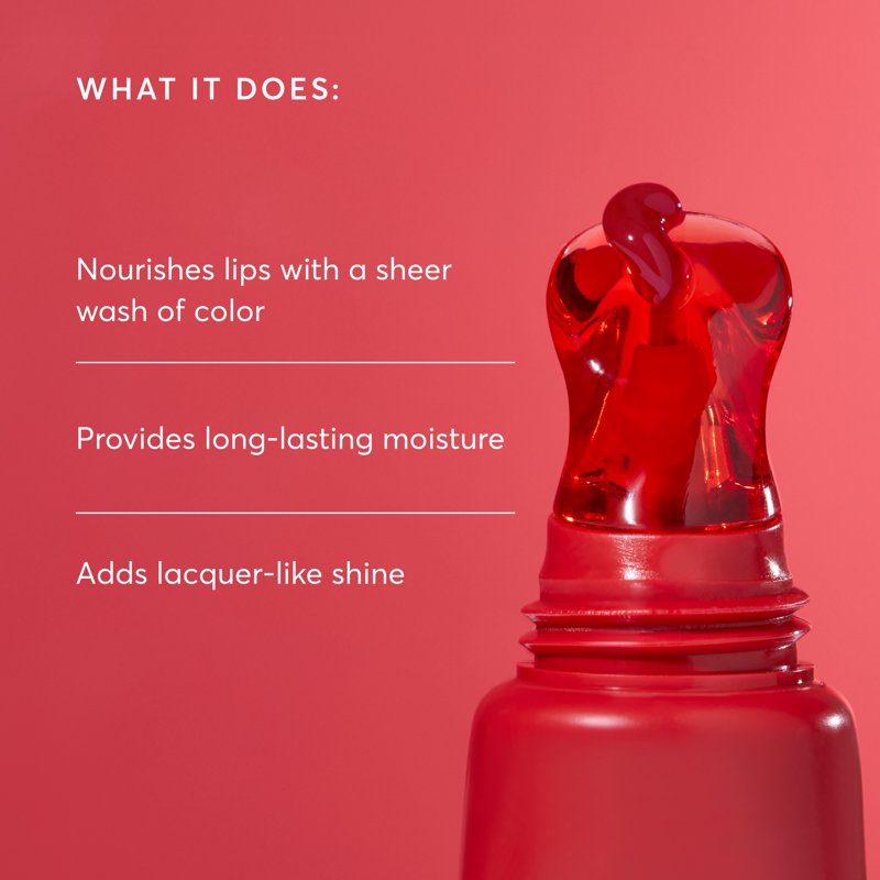 Phyto-Glow Hydrating Lip Balm - Sheer Glossy Tint & Nourishing Treatment