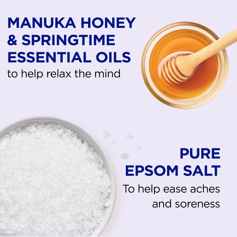 Honey Blossom Epsom Salt Magnesium Soak - 4 Count, 3 lbs