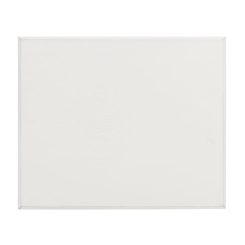 Solid 1 Drawer Accent Table - Distressed White Finish