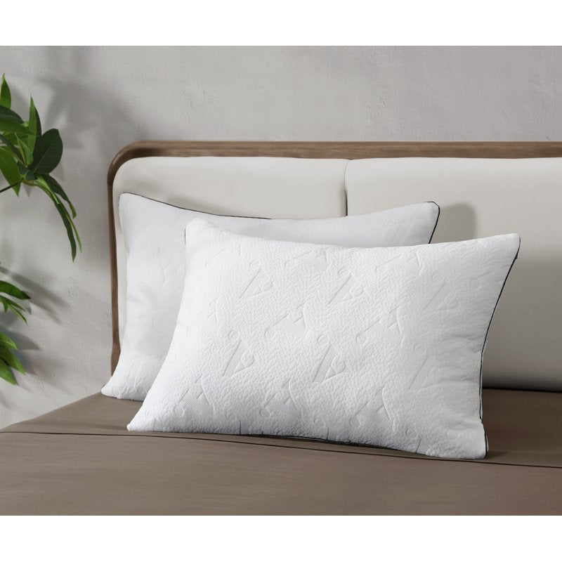 Allswell Standard/Queen Bed Pillows 2-Pack - Adjustable Support & Breathable TENCEL Cover