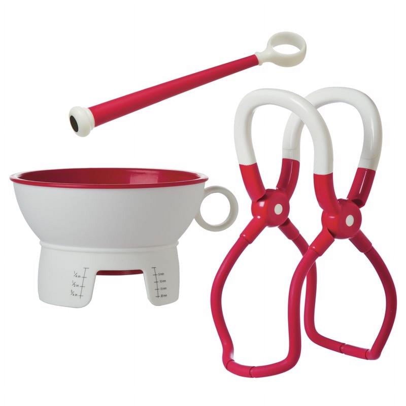 Canning Kit with Jar Lifter, Magnetic Lid Lifter & Funnel