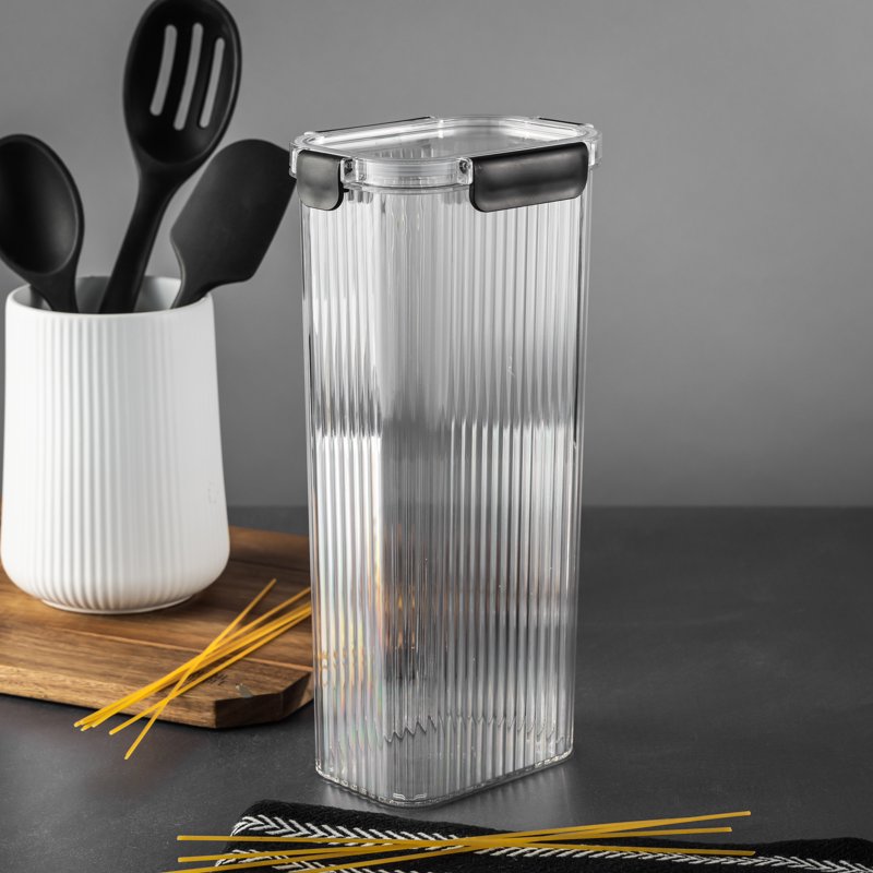 11.5 Cup Clear Plastic Pantry Storage Container - 2 Pack