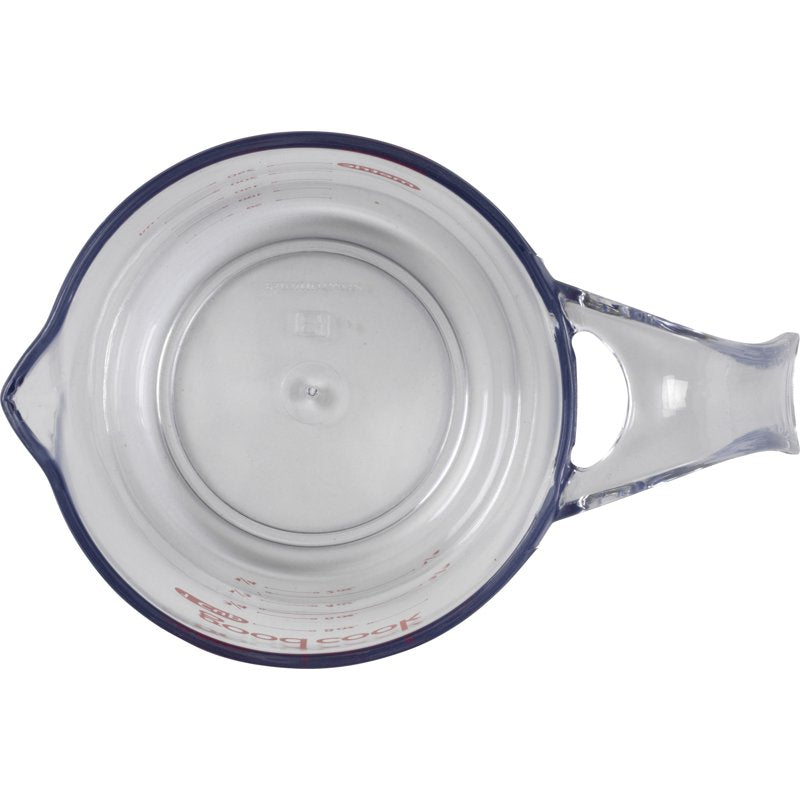 1-Cup Clear Liquid Measuring Cup - Easy-to-Read Measurements