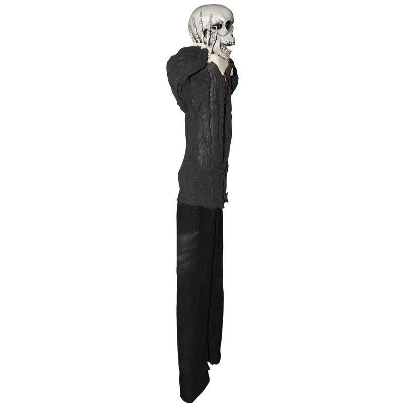 Halloween Skeleton Man Light-Up Hanging Decoration - 43in x 15in