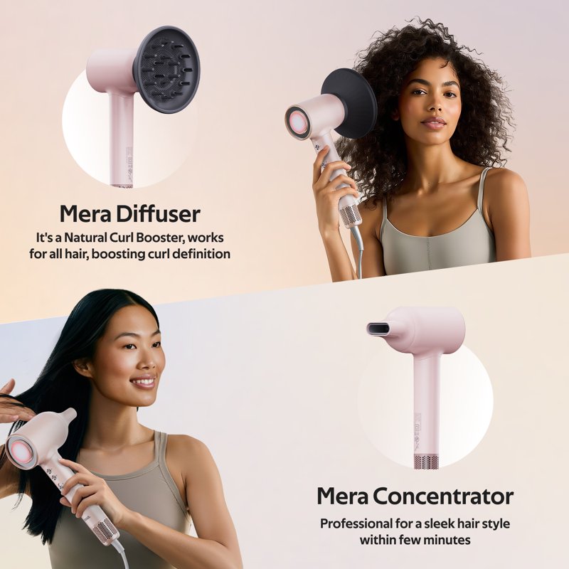 High Speed Bi-Ionic Hair Dryer with Self-Clean Mode