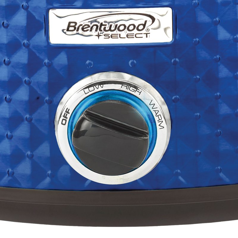7-Qt. Slow Cooker with Removable Ceramic Pot - Blue