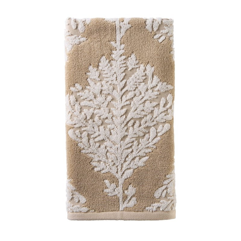 Better Homes & Gardens Almond Biscuit Cotton Textured 4-Piece Bath Towel Set