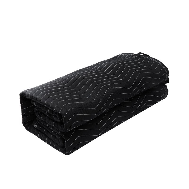 Sound Dampening Blanket 96x80 Acoustic Studio Grommeted Black