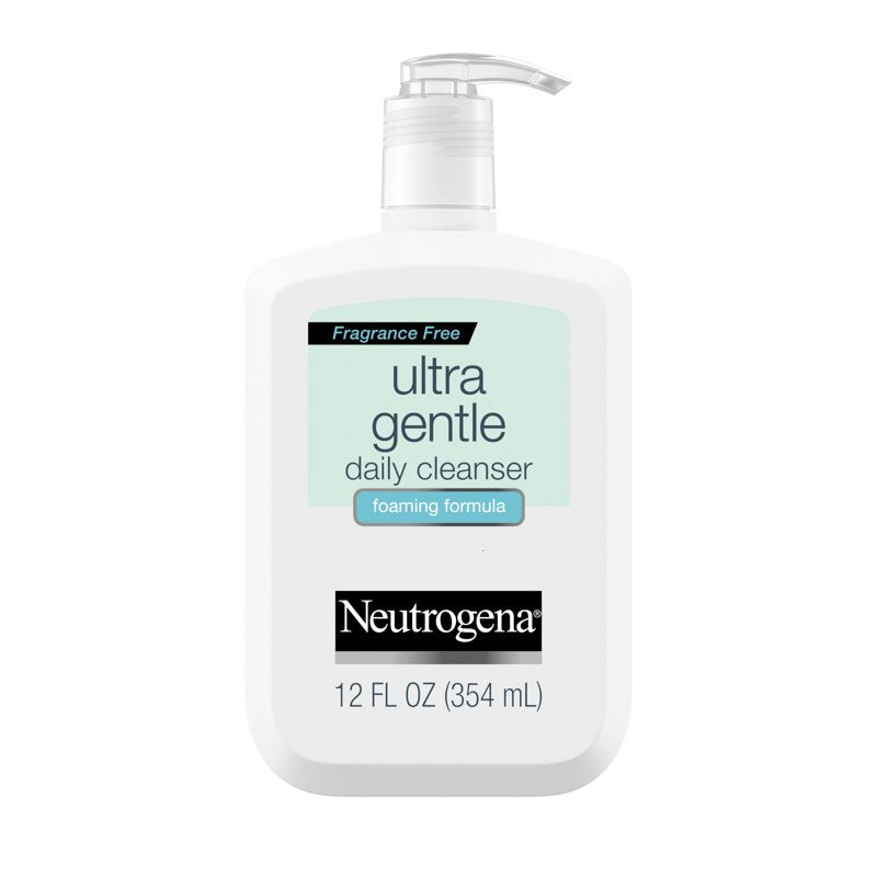 Fragrance-Free Ultra Gentle Foaming Facial Cleanser Twin Pack - 12 fl oz