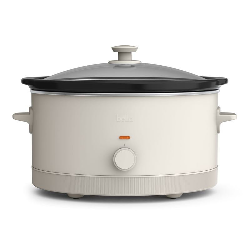 6 Qt Manual Slow Cooker with 3 Temperature Settings - Oatmilk