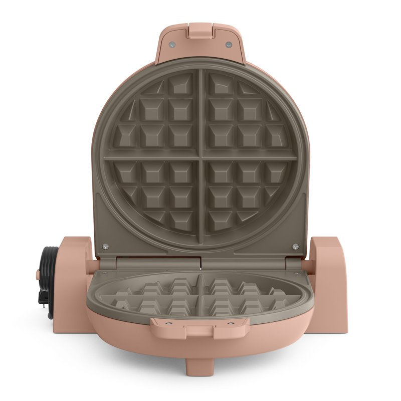 Flip-n-Store Belgian Waffle Maker with Nonstick Coating - Blossom