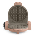 Flip-n-Store Belgian Waffle Maker with Nonstick Coating - Blossom
