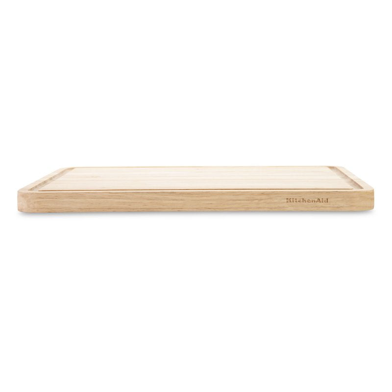 Rubberwood Kitchen Cutting Board - 12x18 Inch Utility Board