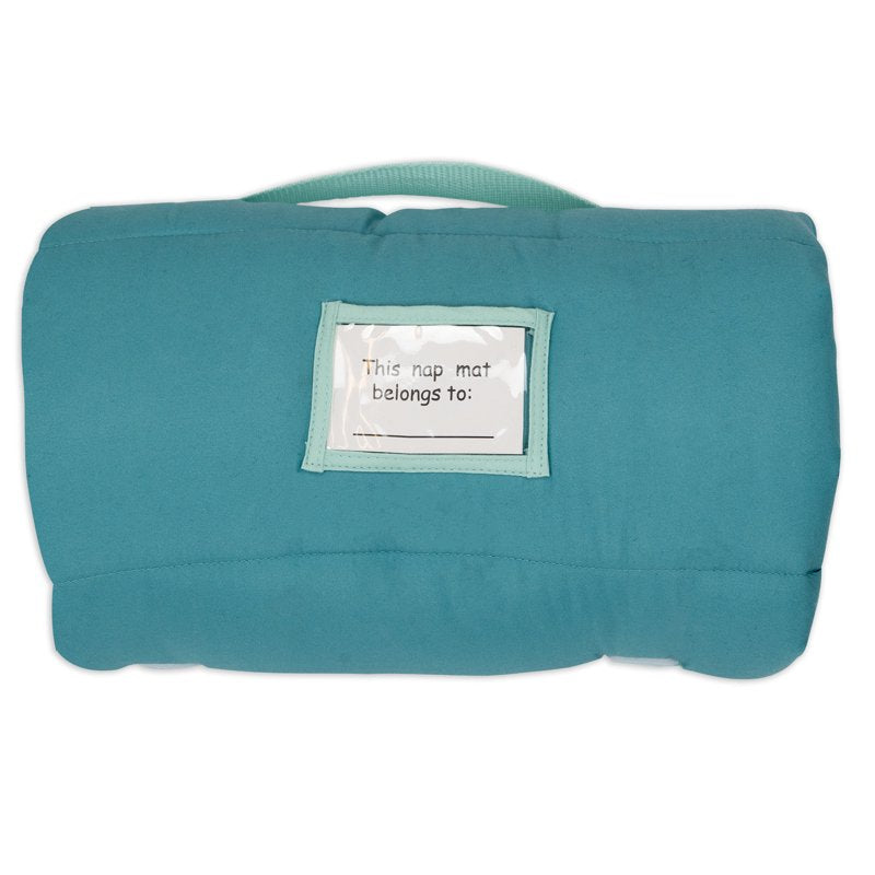 Toddler Nap Mat with Quilt Blanket & Pillow - Travel & Sleepover Bed