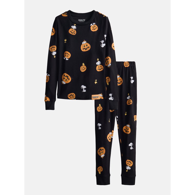 Pets Halloween Snoopy Family Pajama Top - XL, Fitted, Short Sleeve