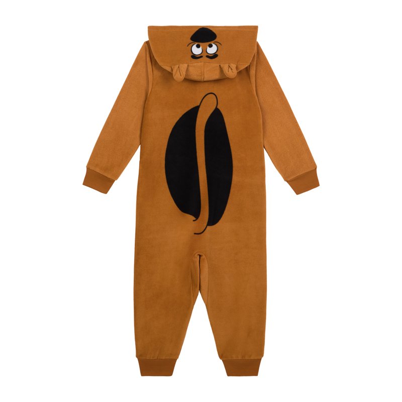 Scooby Doo Boys Long Sleeve Blanket Sleeper XS (4-5) - One-Piece Hoodie Pajama