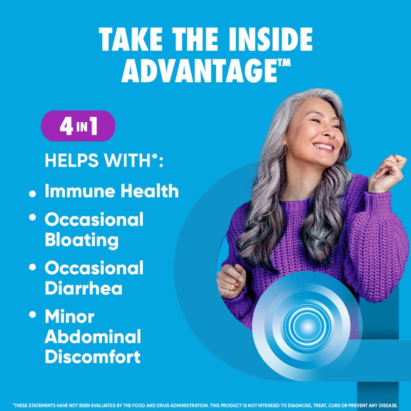 Daily Probiotics for Digestive Health - 30 Capsules