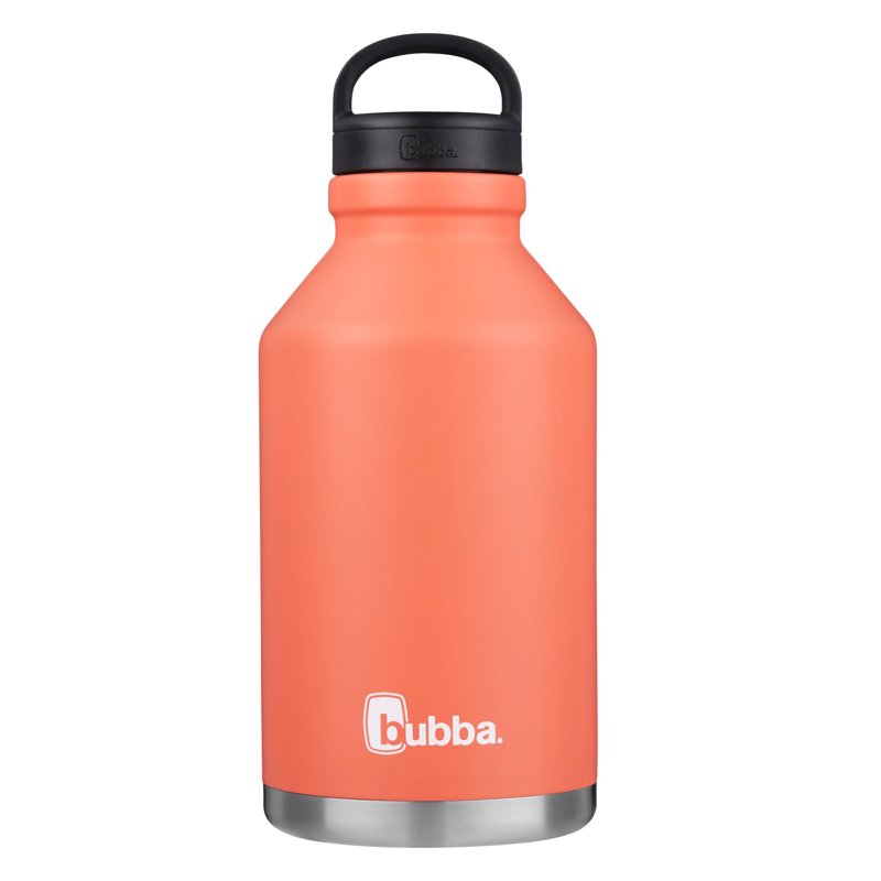 Stainless Steel Growler Water Bottle - 64 oz, Pink Sorbet