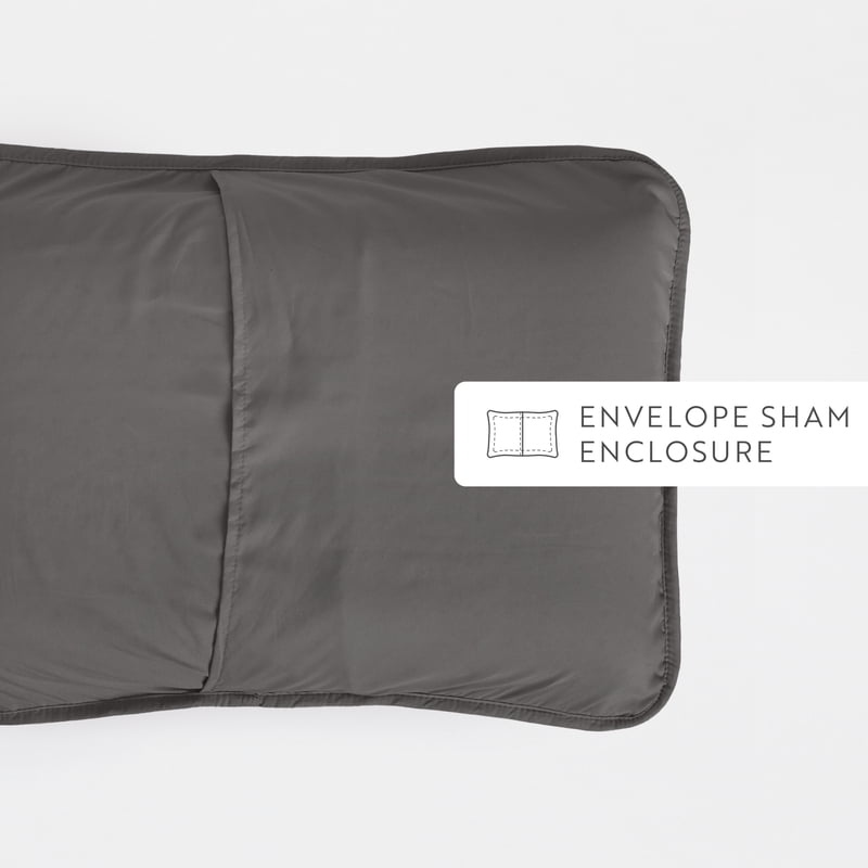 Twin/Twin XL Gray Herring Pattern Quilted Coverlet Set - Soft & Cozy Bedding