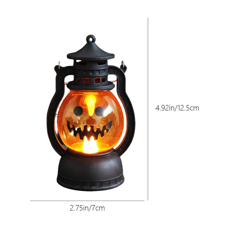 Halloween Flameless LED Candle Light Battery Operated Decorative Lantern