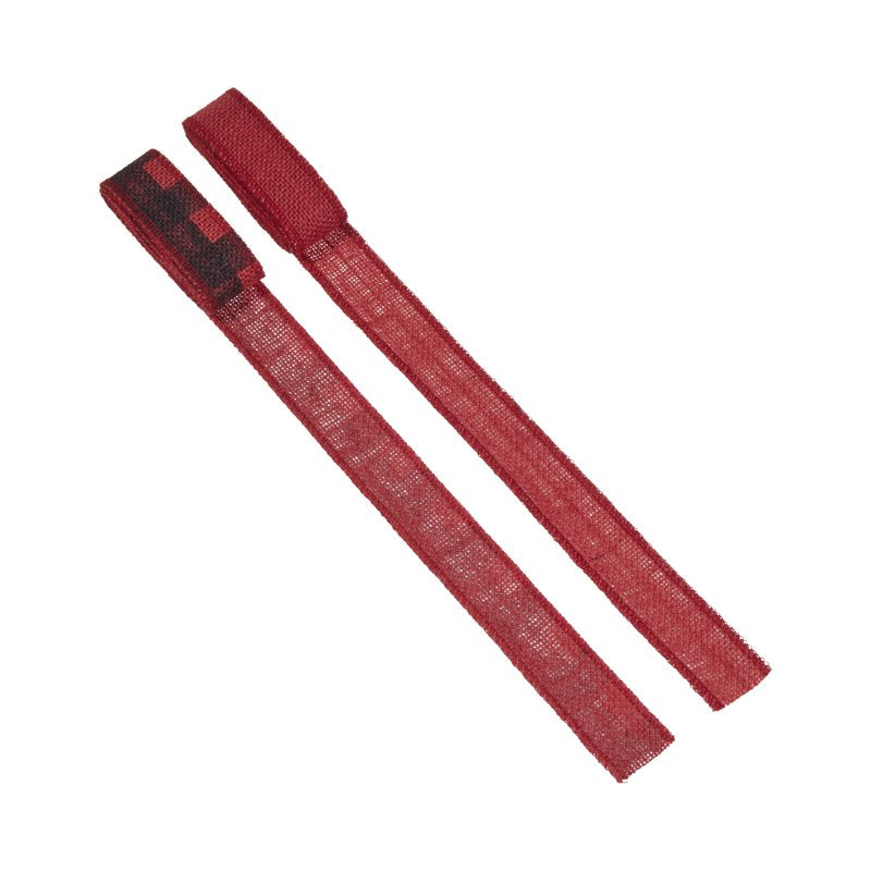 Love, Laugh, Craft Burlap Ribbon Set - 1.5 Inch Wide, 3 Yards, Red & Black Buffalo Check