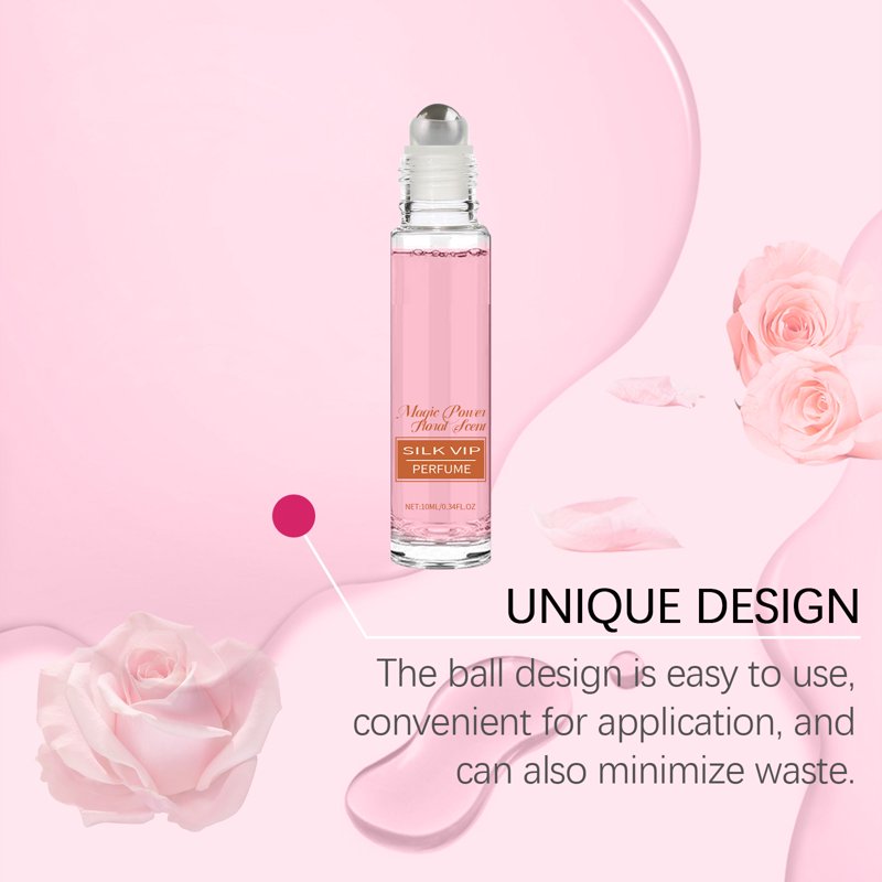 Floral Roll-On Perfume for Women - 0.34 fl. oz. Travel Size Fragrance
