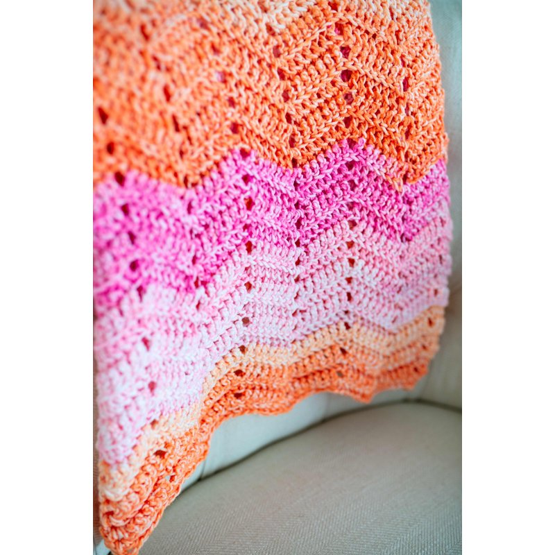 Lion Brand Mandala Ombre Mantra Cake Medium Acrylic Yarn - Multicolor