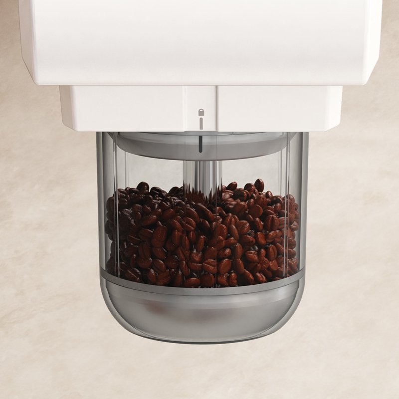 Electric Food Processor & Coffee Grinder - 0.75 Cup, White